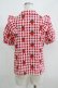 画像3: Candy Stripper / BE MY STRAWBERRYシャツ  レッド H-25-06-07-045-PU-BL-KB-ZH (3)