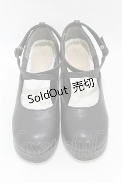 画像1: Queen Bee / ストラップシューズ S ブラック H-25-06-07-1001-EL-SH-NS-ZH