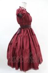 画像3: Enchantlic Enchantilly / ワンダーティアードワンピース M ヴィクトリアンワインレッド H-25-06-07-1041-LO-OP-NS-ZH (3)