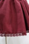 画像5: Enchantlic Enchantilly / ワンダーティアードワンピース M ヴィクトリアンワインレッド H-25-06-07-1041-LO-OP-NS-ZH (5)