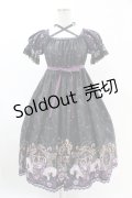 Enchantlic Enchantilly / すみれ姫の王冠ワンピース Free ブラック H-25-06-07-1042-LO-OP-NS-ZH