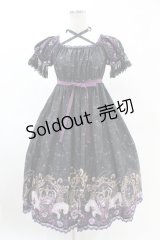 Enchantlic Enchantilly / すみれ姫の王冠ワンピース Free ブラック H-25-06-07-1042-LO-OP-NS-ZH