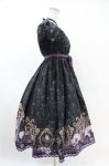 画像3: Enchantlic Enchantilly / すみれ姫の王冠ワンピース Free ブラック H-25-06-07-1042-LO-OP-NS-ZH (3)