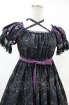 画像4: Enchantlic Enchantilly / すみれ姫の王冠ワンピース Free ブラック H-25-06-07-1042-LO-OP-NS-ZH (4)