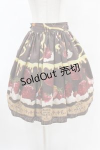 ALICE and the PIRATES / Honey Bee Berry柄スカート Free ブラウン H-25-06-07-1050-PA-SK-NS-ZH