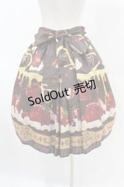 画像2: ALICE and the PIRATES / Honey Bee Berry柄スカート Free ブラウン H-25-06-07-1050-PA-SK-NS-ZH