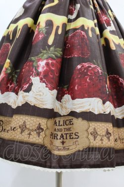画像4: ALICE and the PIRATES / Honey Bee Berry柄スカート Free ブラウン H-25-06-07-1050-PA-SK-NS-ZH