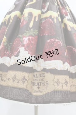 画像4: ALICE and the PIRATES / Honey Bee Berry柄スカート Free ブラウン H-25-06-07-1050-PA-SK-NS-ZH