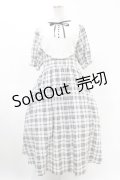 m petit by misako / チェックキリカエワンピース L オフ H-25-06-07-1051-LO-OP-NS-ZH
