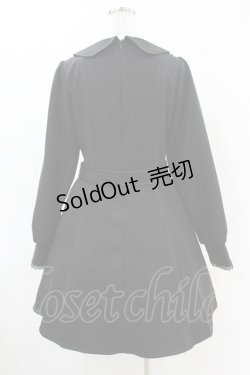 画像2: DearMyLove / パイピングフリルナースワンピース L ブラック H-25-06-07-1055-EL-OP-NS-ZH