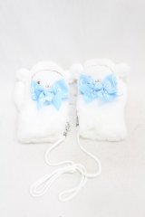 To Alice / アニマル手袋 - 白 H-25-06-07-1021-LO-ZA-NS-ZT273