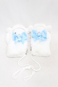 To Alice / アニマル手袋 - 白 H-25-06-07-1021-LO-ZA-NS-ZH
