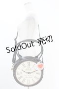 BABY,THE STARS SHINE BRIGHT / アリスの大きな時計バッグ  ブラック H-25-06-07-1029-BA-BG-NS-ZH