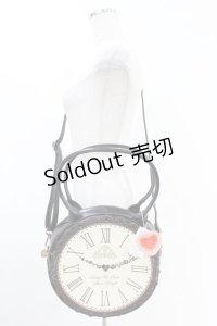 BABY,THE STARS SHINE BRIGHT / アリスの大きな時計バッグ  ブラック H-25-06-07-1029-BA-BG-NS-ZH