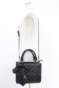 Swankiss / UT SK ribbon BAG  ブラック H-25-06-07-1031-CA-BG-NS-ZH
