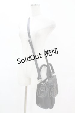 画像2: Swankiss / UT SK ribbon BAG  ブラック H-25-06-07-1031-CA-BG-NS-ZH