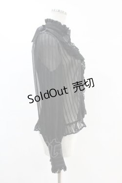 画像3: BABY,THE STARS SHINE BRIGHT / りんちゃんの時計うさぎブラウス  ブラック H-25-06-07-1033-BA-BL-NS-ZH