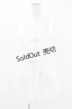 画像1: BABY,THE STARS SHINE BRIGHT / Spring Garden エプロン Free ホワイト H-25-06-07-1038-BA-OP-NS-ZH