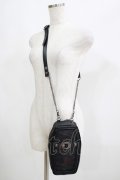 Ozz oneste / Holy Cross Shoulder BAG  黒×赤 H-25-06-07-056-OO-BG-KB-ZH