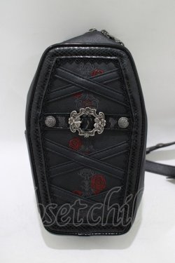 画像2: Ozz oneste / Holy Cross Shoulder BAG  黒×赤 H-25-06-07-056-OO-BG-KB-ZH