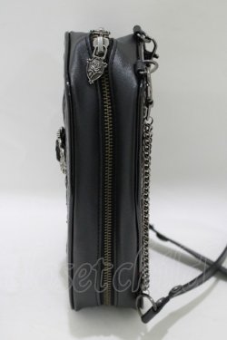 画像3: Ozz oneste / Holy Cross Shoulder BAG  黒×赤 H-25-06-07-056-OO-BG-KB-ZH