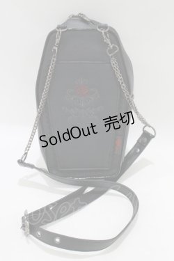 画像4: Ozz oneste / Holy Cross Shoulder BAG  黒×赤 H-25-06-07-056-OO-BG-KB-ZH