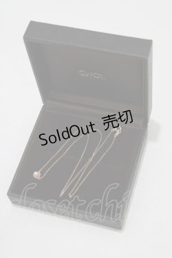 画像2: Q-pot. / One Scoop Vanilla Whip Necklace  ゴールド H-25-06-07-057-QP-AC-KB-ZH