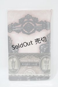 abilletage / corset tights【DOUBLE LACE】  ブラック H-25-06-07-059-GO-ZA-KB-ZH