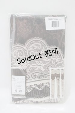 画像2: abilletage / corset tights【STRIPE LACE】  クリームブラウン H-25-06-07-060-GO-ZA-KB-ZH