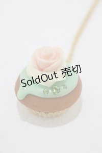 Q-pot. / Rose CupCake　ネックレス   H-25-06-07-069-QP-AC-KB-ZH