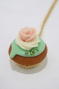 画像1: Q-pot. / Rose CupCake　ネックレス   H-25-06-07-069-QP-AC-KB-ZH