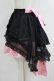 画像2: FRILL / プリントフィッシュテールスカート  黒×ピンク H-25-06-07-015-HN-SK-KB-ZH (2)