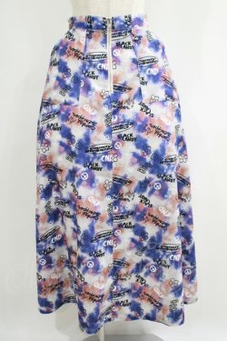 画像1: Candy Stripper / SPLENDID CANDY TIE DYE SKIRT 2 ORANGE H-25-06-07-016-PU-SK-KB-ZH