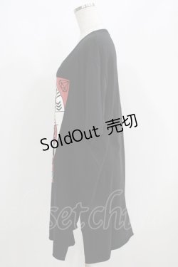 画像2: HELL CAT PUNKS / EMOTIONAL ADDICTION BIGTシャツ F 黒 H-25-06-08-025-PU-TO-KB-ZH