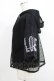 画像2: HELL CAT PUNKS / メッシュパーカーとTシャツのセット F 黒 H-25-06-08-033-PU-TO-KB-ZH (2)