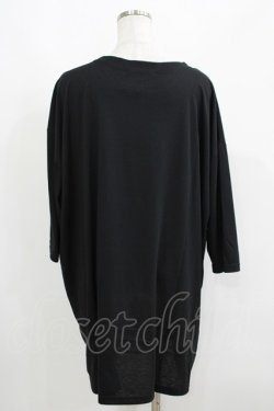 画像3: HELL CAT PUNKS / HORROR NIGHT七分袖ビッグTシャツ F 黒 H-25-06-08-043-PU-TO-KB-ZH