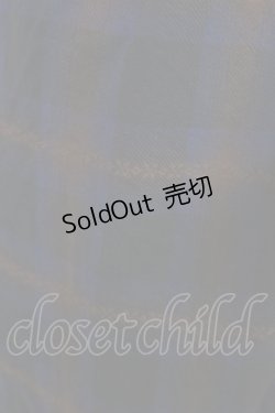 画像4: Victorian maiden / ノーブルチェックドレス free オータムブルー H-25-06-08-1003-CL-OP-NS-ZH