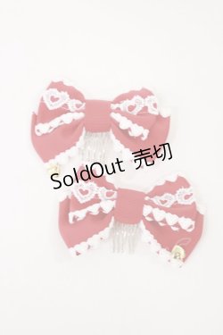 画像1: Angelic Pretty / Love Heartfulコーム  レッド H-25-06-08-1038-AP-AC-NS-ZH