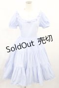 metamorphose / 半袖メイド風ワンピース Free サックス H-25-06-08-1004-ME-OP-NS-ZH