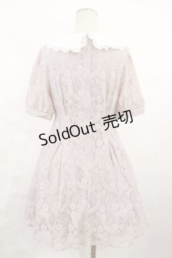 画像2: evelyn / エリレースワンピース Free ピンク H-25-06-08-1011-LO-OP-NS-ZH
