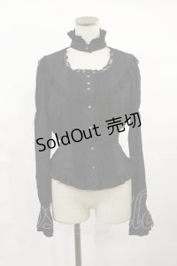 Innocent World / 中村明日美子ブラウス M ブラック H-25-06-08-1016-IW-BL-NS-ZH