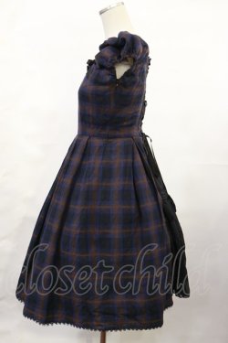 画像2: Victorian maiden / ノーブルチェックドレス free オータムブルー H-25-06-08-1003-CL-OP-NS-ZH