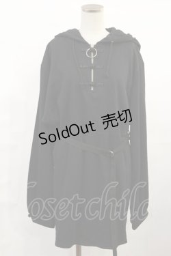 画像1: IRO+IRO / カンフーパーカー Free ブラック H-25-06-08-1031-LO-TO-NS-ZH