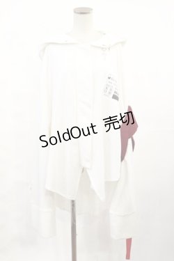 画像1: Favorite / カシバさんコラボグッズ 被検体くん。輸血パーカー M オフ H-25-06-08-1032-LO-TO-NS-ZH