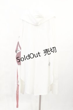 画像2: Favorite / カシバさんコラボグッズ 被検体くん。輸血パーカー M オフ H-25-06-08-1032-LO-TO-NS-ZH