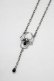 画像1: KILL STAR / WIDOWS TEARS CHOKER  シルバー H-25-06-08-061-SL-AC-KB-ZH (1)