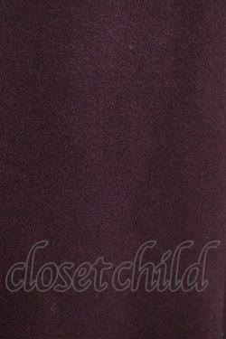 画像4: merry jenny / Aラインセーラーコート  ボルドー H-25-06-08-010-LO-CO-KB-ZH