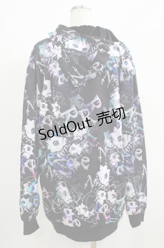 画像3: NieR CLOTHING / 防寒裏起毛パーカー F  H-25-06-08-017-PU-TO-KB-ZT117 (3)