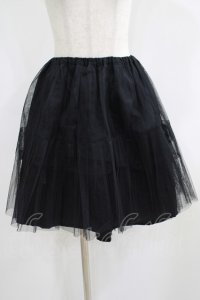 ATELIER PIERROT / チュールパニエ  黒 H-25-06-08-019-EL-SK-KB-ZH