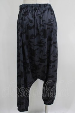 画像3: NieR Clothing / 総柄プリントサルエルパンツ F グレー H-25-06-09-1031-PU-PA-KB-ZH